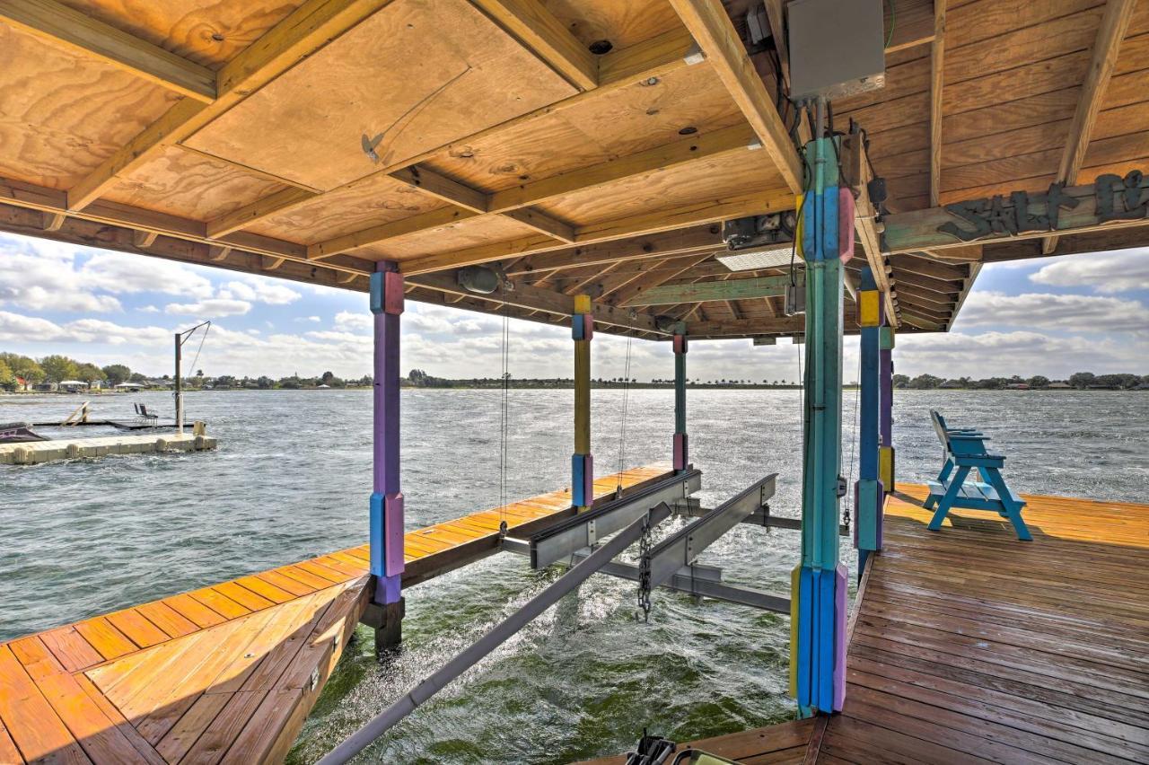 Waterfront Lake Placid Home With Dock And Fire Pit Exterior photo