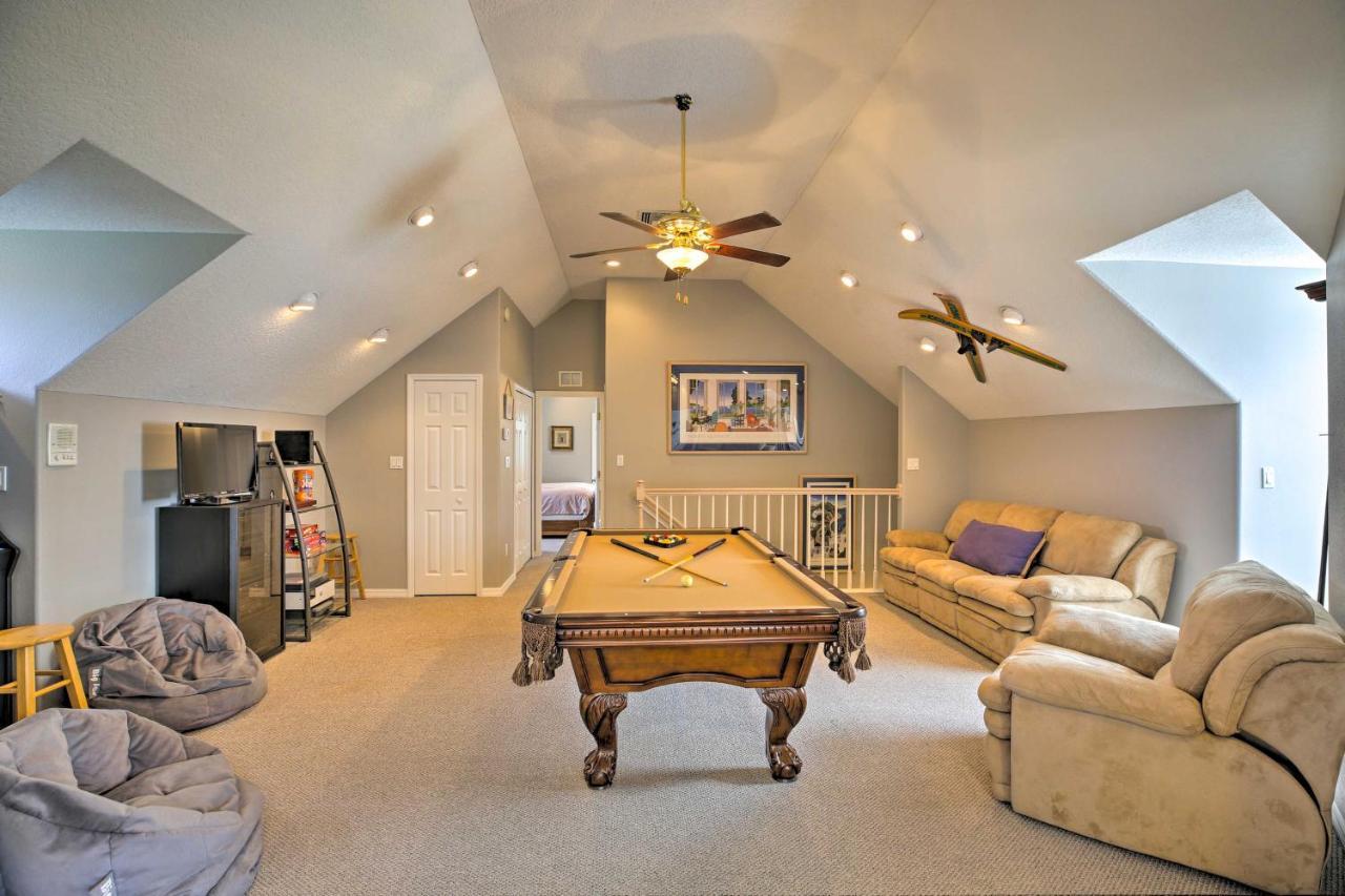 Waterfront Lake Placid Home With Dock And Fire Pit Exterior photo